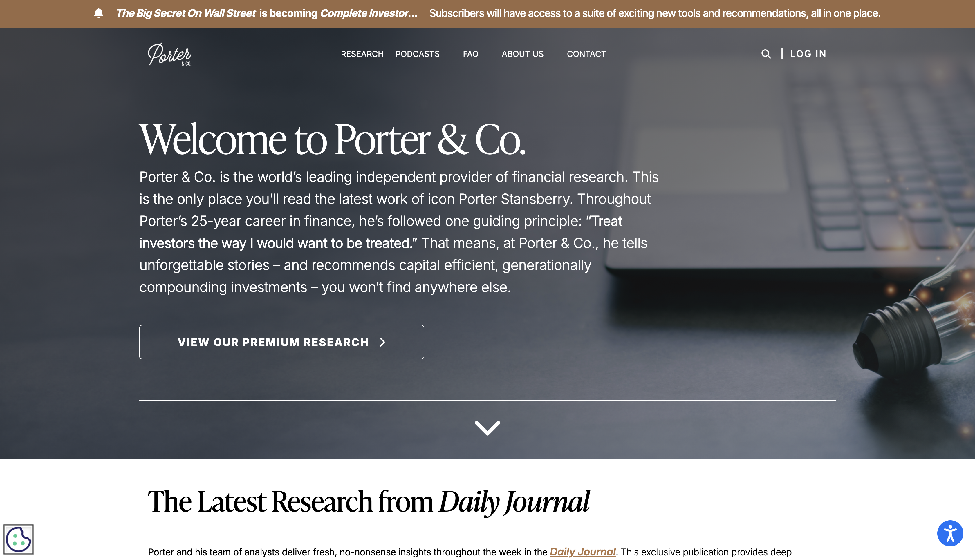 Porter and Company Research